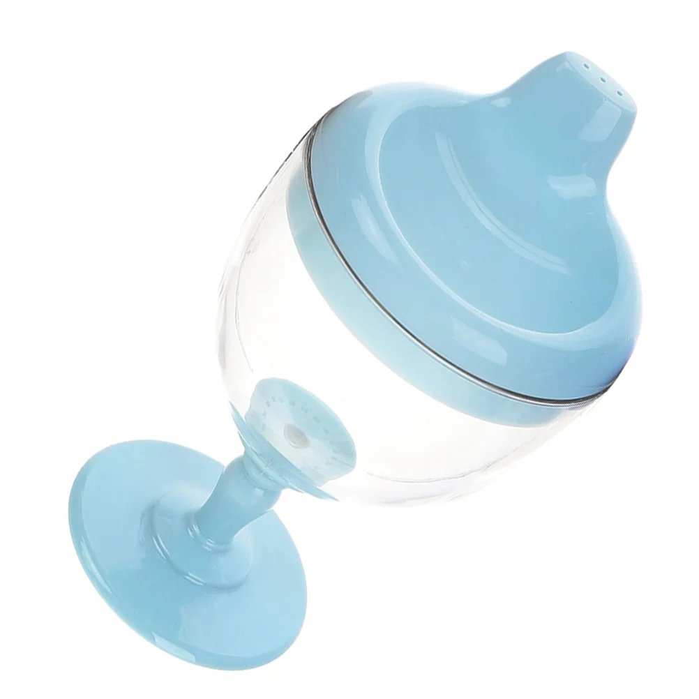 

Cute No Spill Sippy Cup for Toddlers High-Transparency Colorful Goblet Juice Kids Parties Celebrations Plastic Design