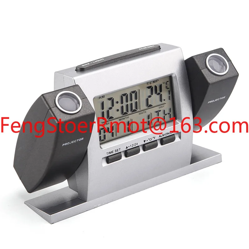 

Двойной проекционный настенный цифровой будильник с функцией температуры 503.