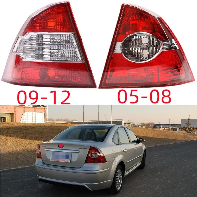 

For Ford Focus Sedan 2005-2013 Car Accessories Rear Tail Light Assembly Rear brake lights turn signal reversing lights 1PCS