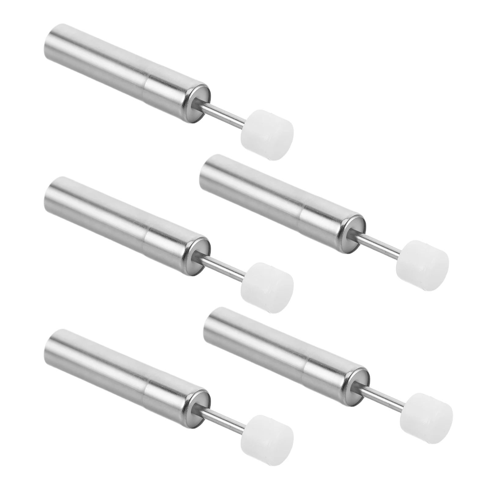 

5pcs Hydraulic Damper Door Bumper Buffer Soft Close Dampers Quiet Drawer Buffer Cabinet Door Stopper Metal Cabinet Stops