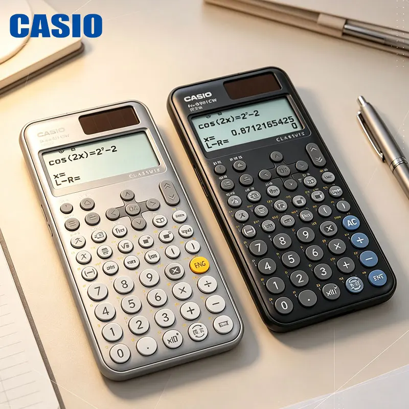 Casio FX-999CN CW/FX-82ES PLUS Specialized Computer for Exams International Course on Function Graphing Study