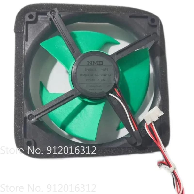 Cooler Fan for NMB 4715JL-09W-S37 15V 0.28A Refrigerato-heat Dissipation Motor Fan