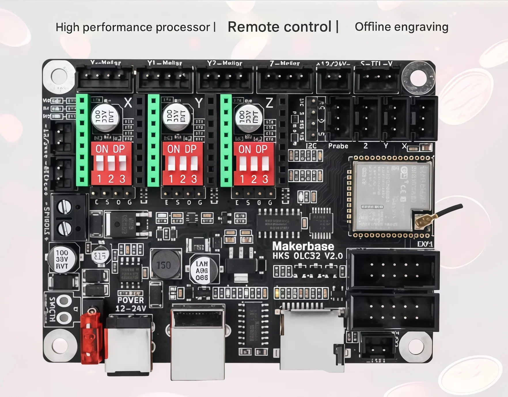 Makerbase MKS DLC32 Offline Control 32-bit ESP32 WIFI Desktop Laser Engraving Machine