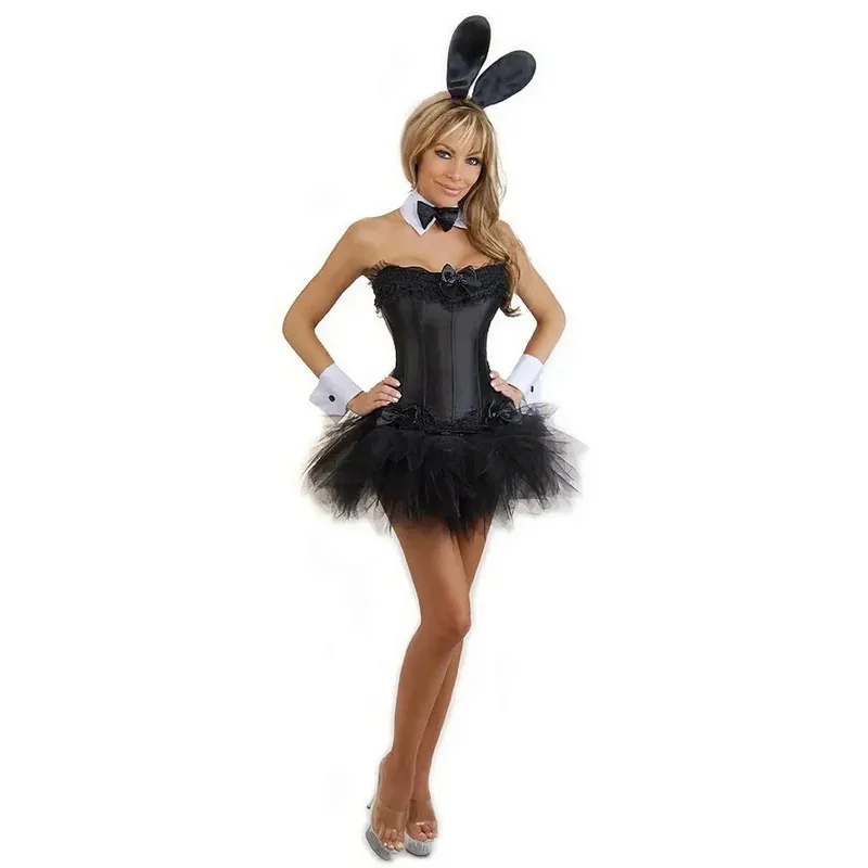 Vocole donne sexy smoking bunny corsetto costume coniglio ragazza cosplay uniforme