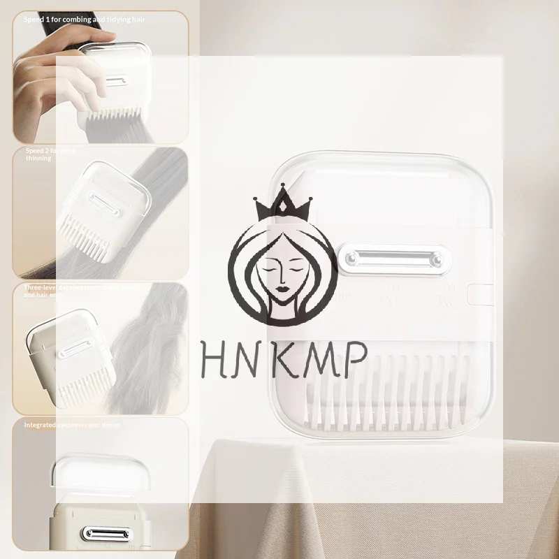 Hair Cutting Trimmer Combs 6 In 1 Styling Accessory Double Headed Manual Bangs Cutter Shaving Remover Thinning Beauty Haircut