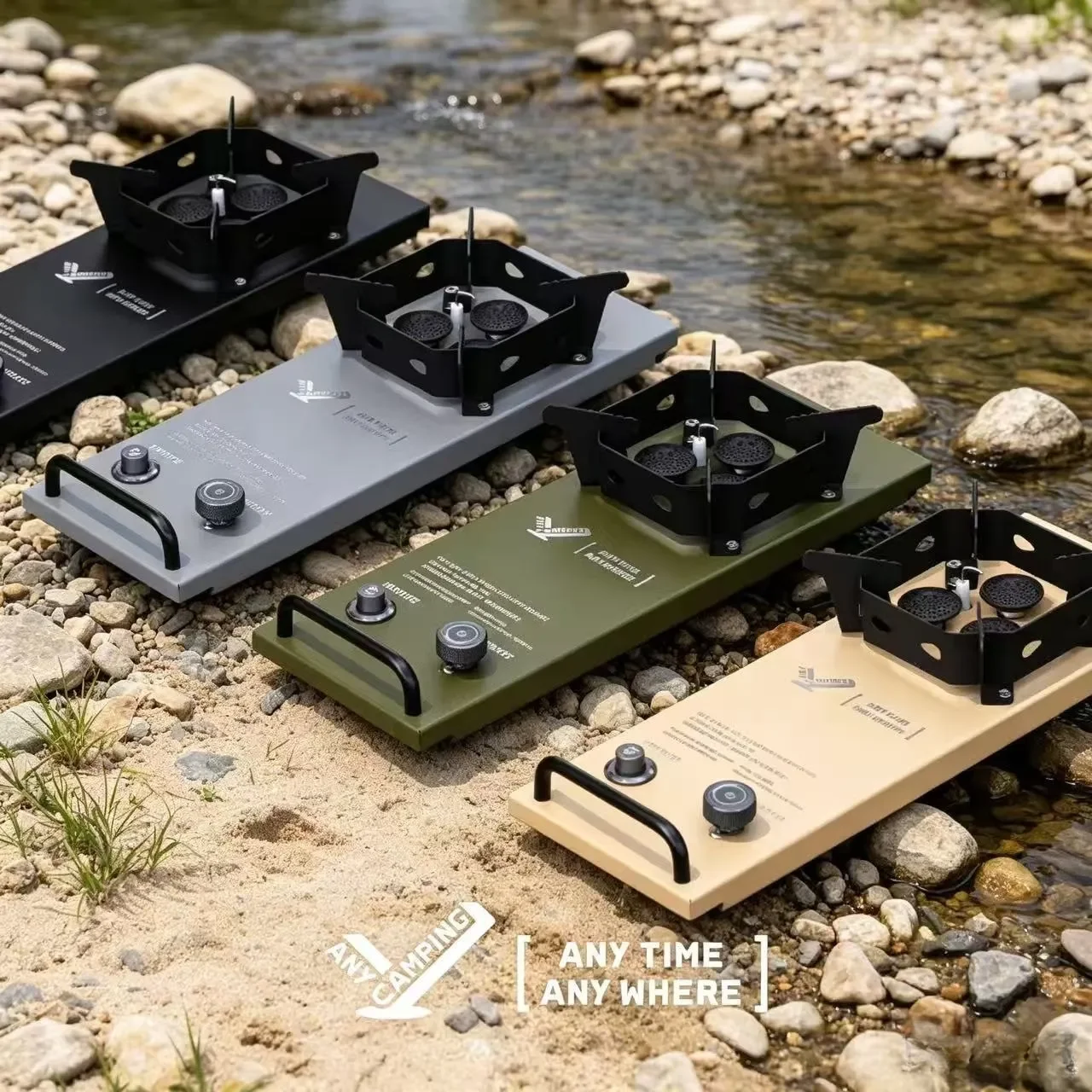 IGT Cassette Stove 7500W Power Board Portable Outdoor 0.5 Unit BBQ Grill Plate Storage Camping Stove Camping Table Accessories