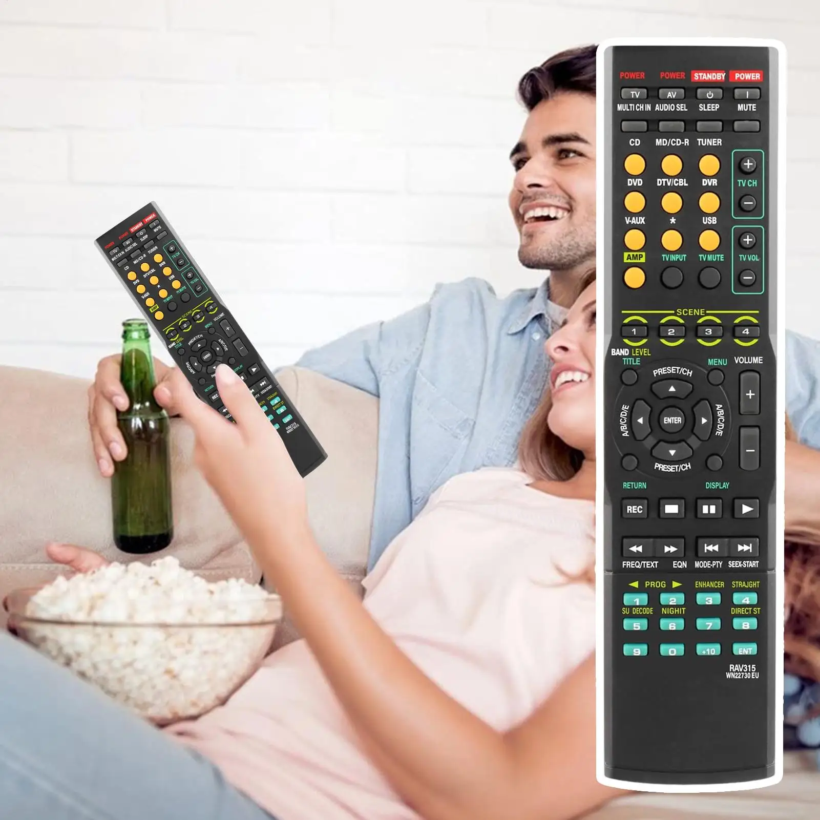 لياماها AV استقبال الصوت المنزلي HTR-6025 HTR-6030 تحكم عن بعد استبدال ل Av استقبال الصوت المنزلي Av استقبال عن بعد