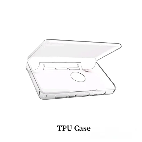 Imagen 2 del producto Oficial AYN THOR consola de juegos TPU funda bolsa de almacenamiento portátil THOR Flip transparente funda protectora suave Shell Grip