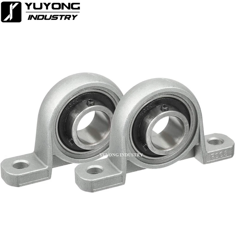 

50pcs/lot zinc alloy Ball Bearing KP003 Bore 17mm Inner Pillow Block Mounted Insert Bearing Support for 3D Printer CNC Mill