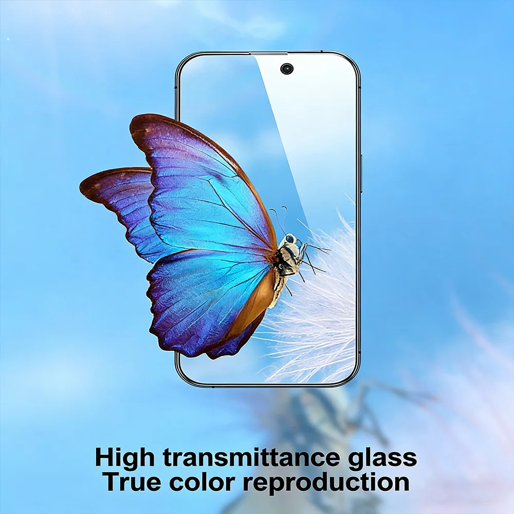 Picture 7: NNBILI 2Pcs 360° Privacy Tempered Glass Screen Protector Completely,For IPhone 17 16 15 14 13 12Pro Max Invisible From All Sides