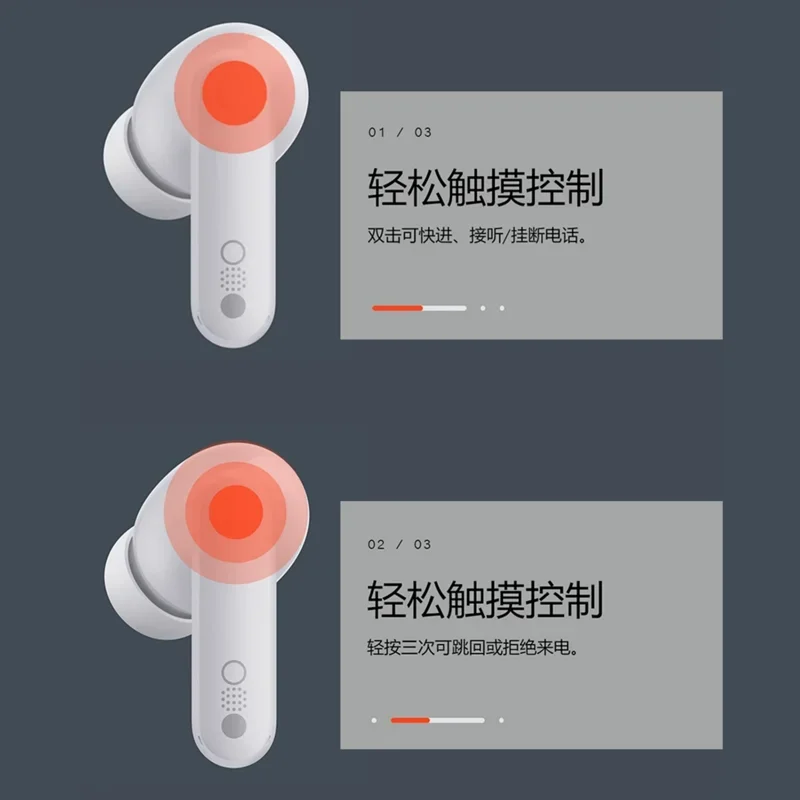 Cmf By Nothing Buds Wireless Earphones Bluetooth5.3 Dynamic Earphones Long Endurance Noise Reduction Ultra Bass Earplug Earphone