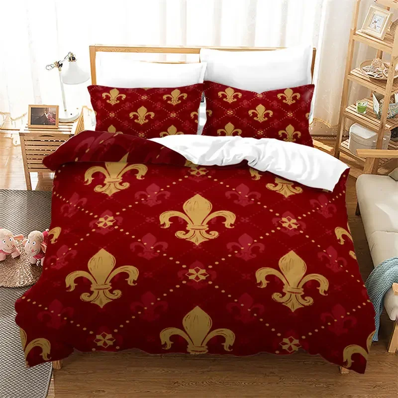 

Soft Mandala Bedding Set Queen Size Bohemian Floral Geometric Pattern Duvet Cover With Pillowcases For Kids Adults Bedroom Decor