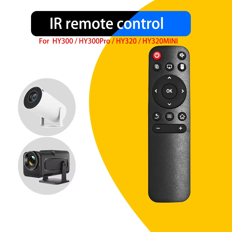 HY300 Projector Original Remote Control Original Remote for HY300 Projector with Chipset Allwinner H713 for HY320 Projector