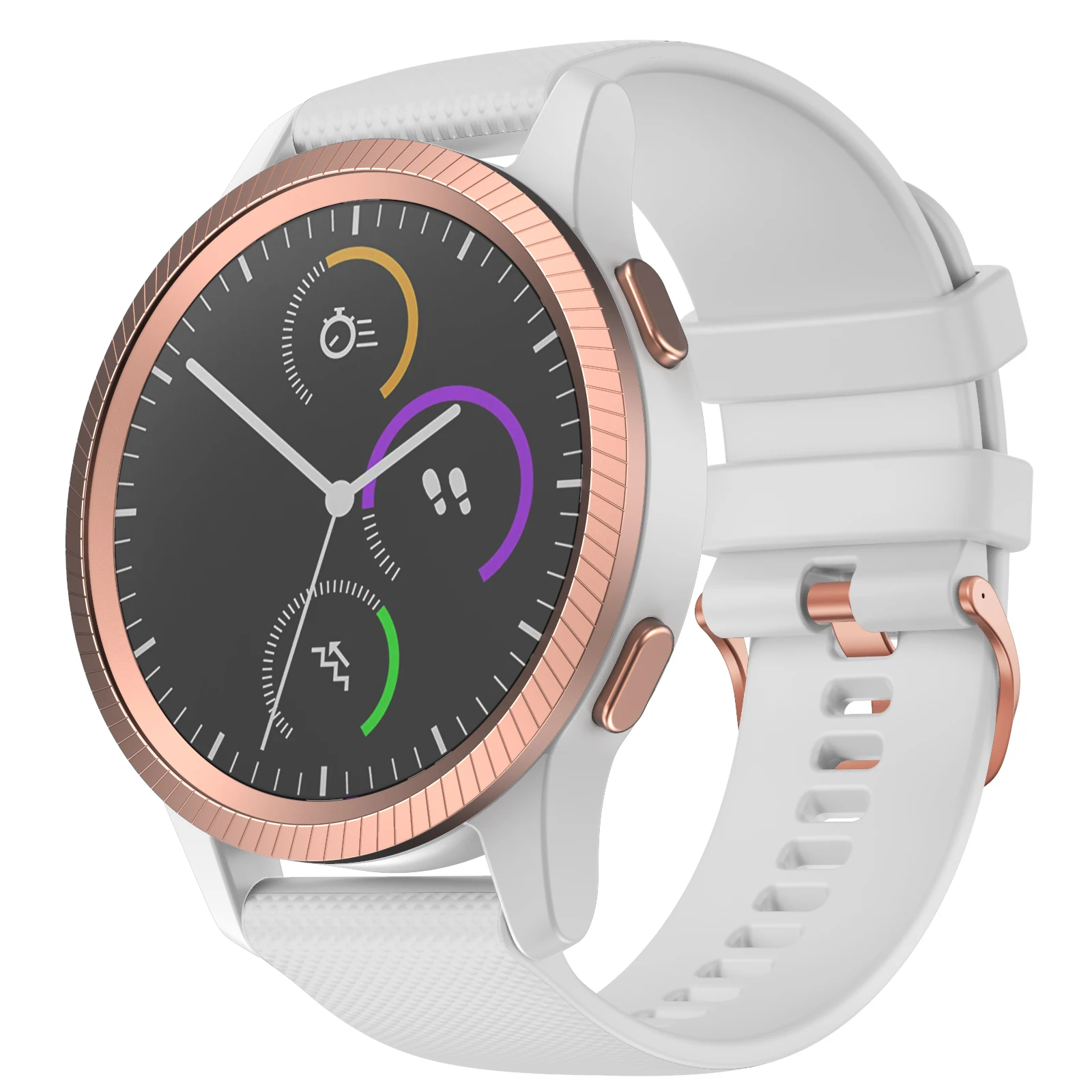 18 20 22 مللي متر حزام الساعات ل Garmin Venu 2 2S الرياضة معصمه Forerunner 645 245 Vivoactive 3 4 سيليكون سوار حزام Venu 2 الفرقة