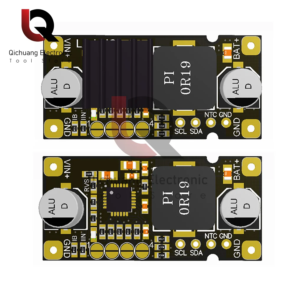 1S 2S 3S 4S 3A 40W Li-ion Battery Charging Buck Module Current Adjustable with Temperature Protection 5-26V Input Charger Module