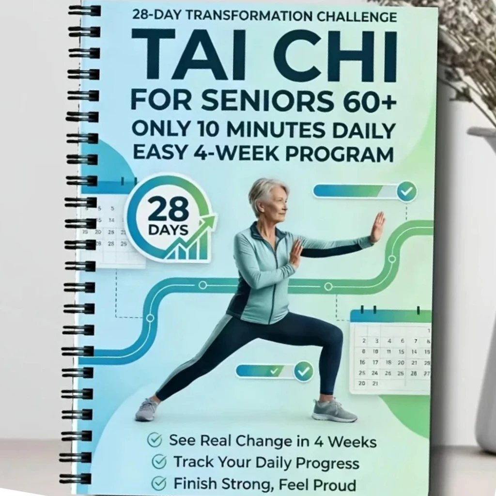 Tai Chi Chuan Handbook for Seniors & Beginners - Spiral Bound, Progressive Daily Exercises, Gentle Routines for Fitness