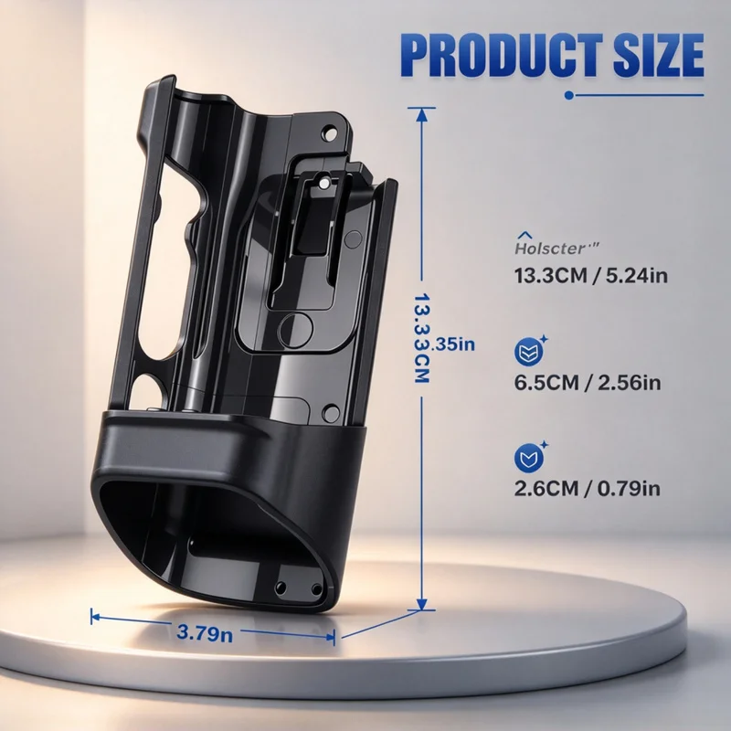 Radio Holster Belt Clip Case for  APX6000 APX6000XE APX8000 PMLN5709 PMLN5709A, Two Way Radio Holder Duty Belt Carry EMS Rescue