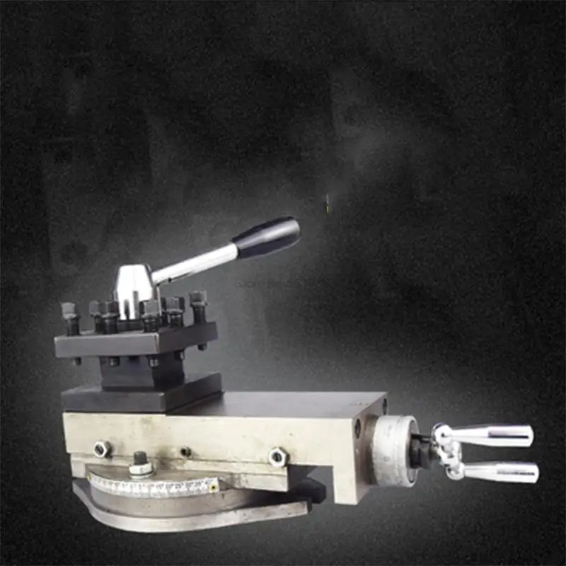 

BV20 Tool Holder Mini Lathe Accessories Lathe Metal Tool Holder Assembly Small Carriage Tool Holder,Width: 70mm Stroke: 80mm