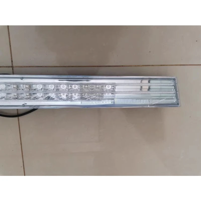 Bus Accessories Front Face Grille Light Decorative Lamp Front Circumference Strip Lamp LED Lamp Suitable for Zk6122 Models