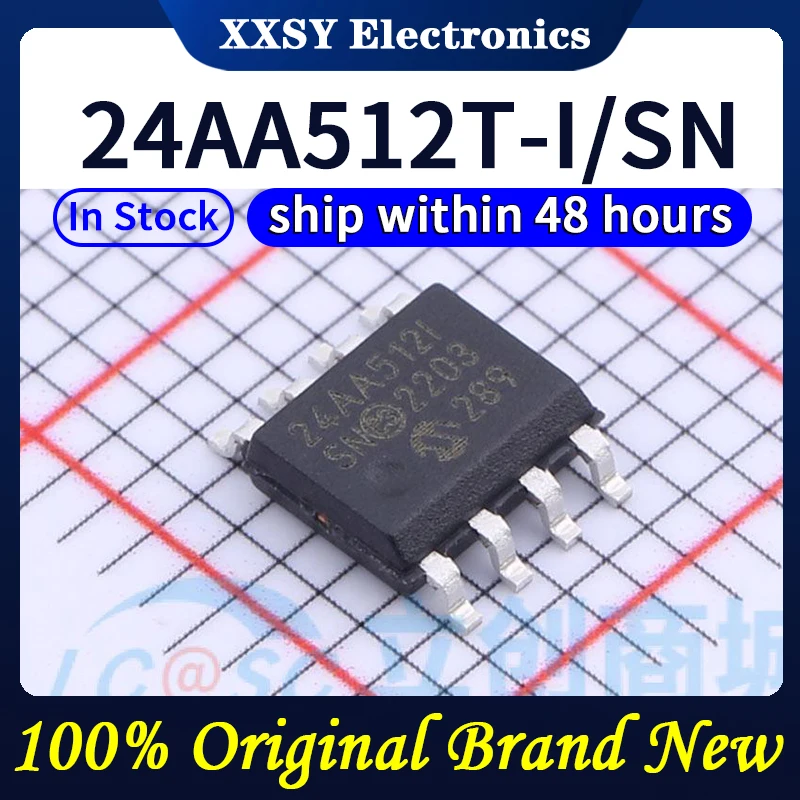

24AA512T-I/SN 24AA512I High quality New