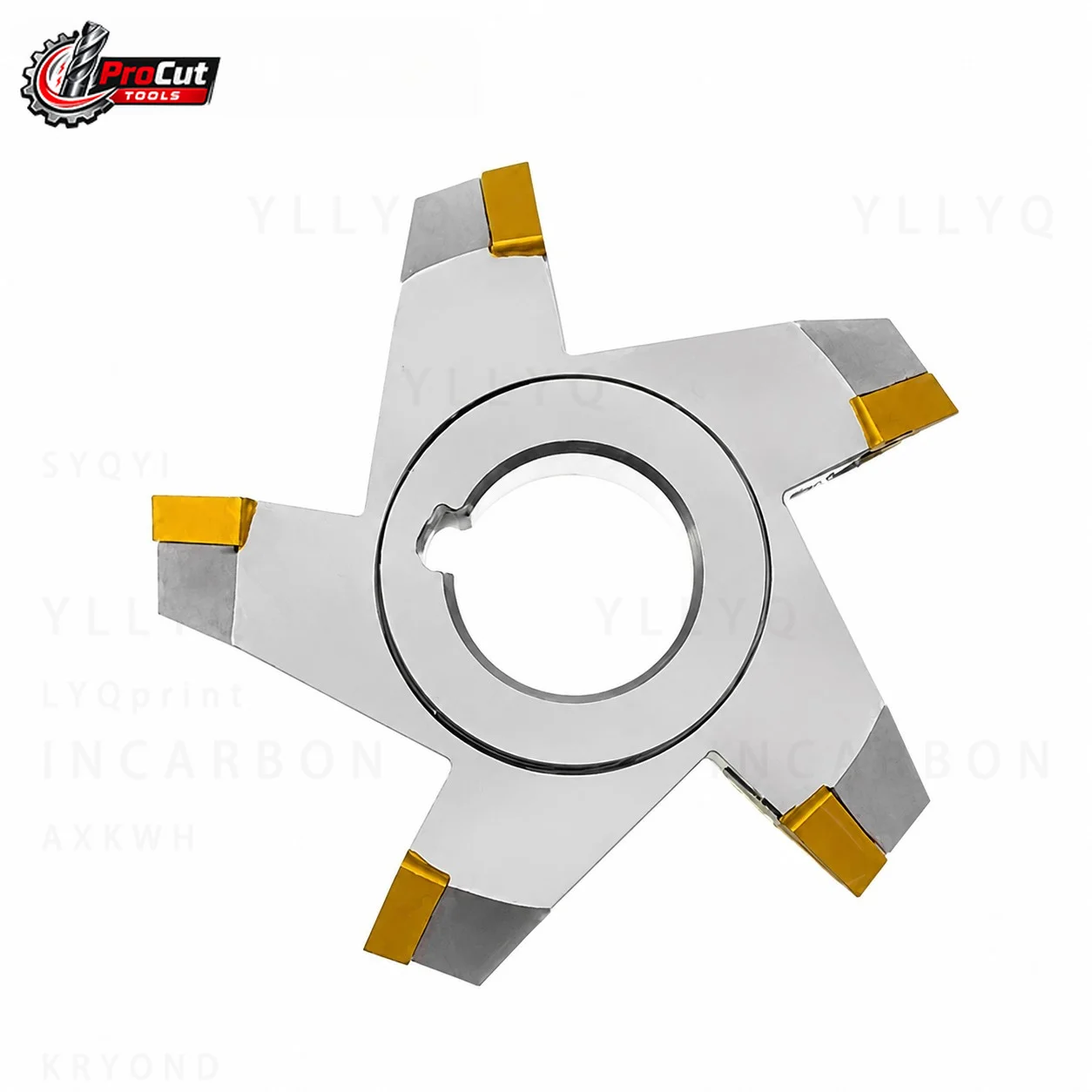 45° Three-sided Chamfering Disc B45 SC12, Swallowtail V-shape Cutter Head, SMC SMD SCMT1204 Insert, CNC Chip Chamfer Tool Holder