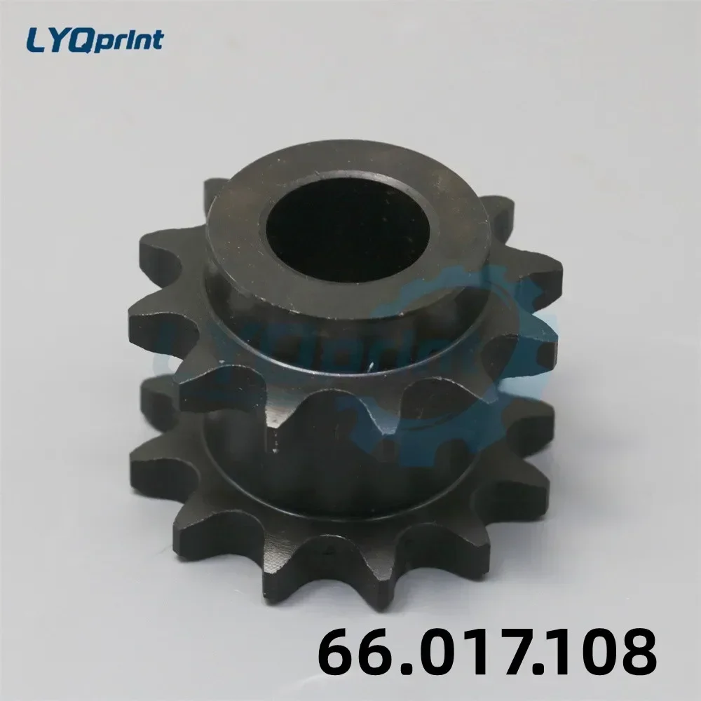 Stable 1 Piece Heidelberg Sprocket Wheel 66.017.108 For Printing Machine Parts