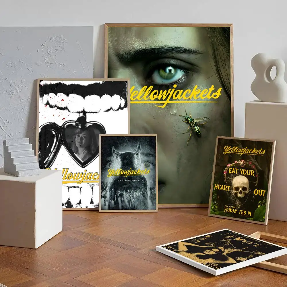 Yellowjackets Poster Prints Wall Art Pictures For Modern Bedroom Game Room Home Aesthetic Room Deco