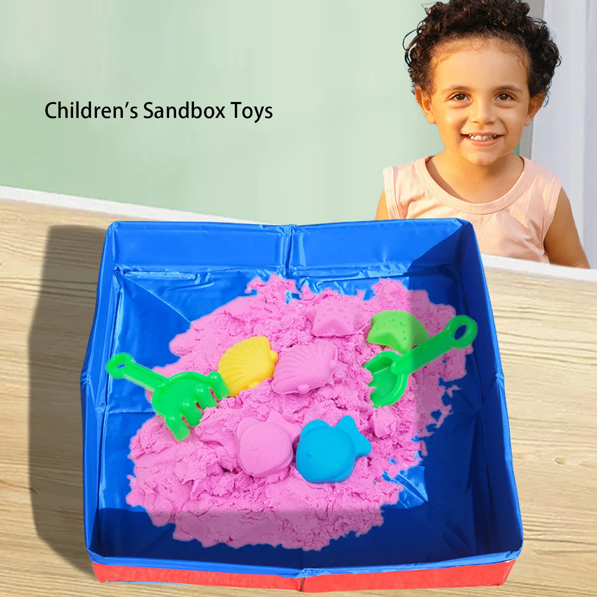 

Children's Sandbox Toys Boys and Girl Summer Outdoor Toys for Children Aged 3+ Backyard Garden Sand Box Beach Kids Sensory Toys