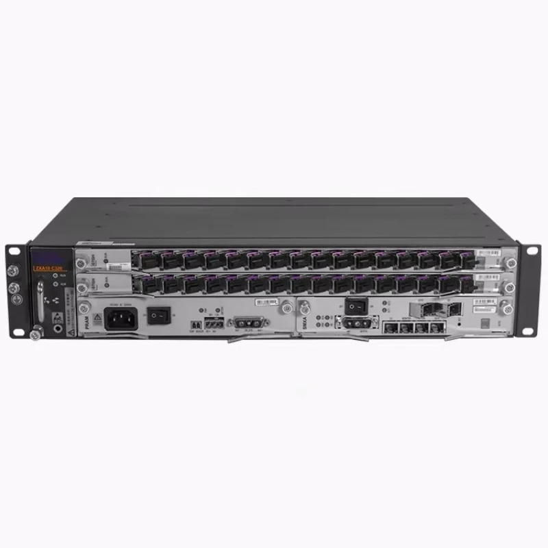 C320 Chassis  1 GE uplink control card  DC48V  1 8Port GPON C ， C320 Gpon Olt Ftth Gpon Board GTGH ETGO ETGH ETTO Board OLT