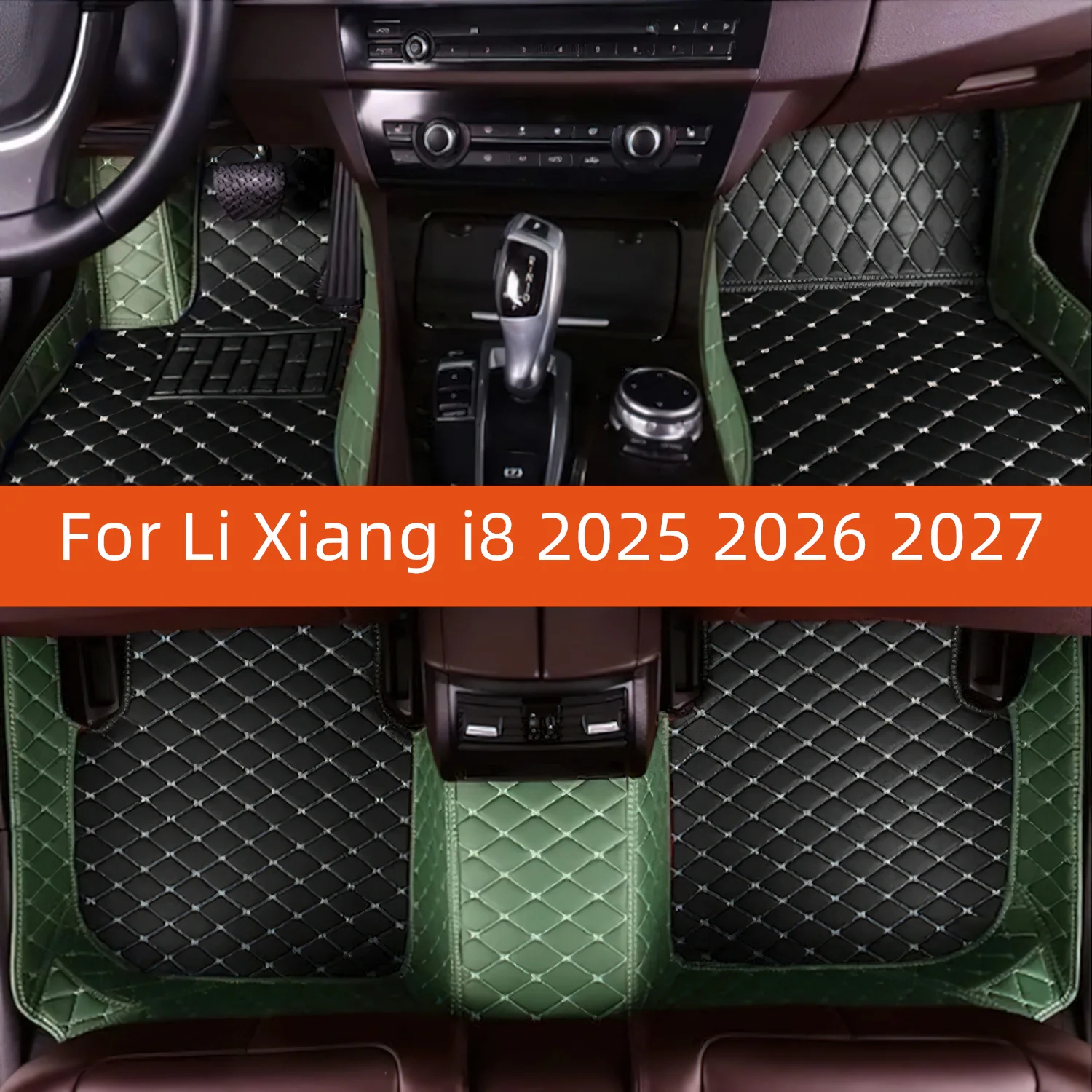 Custom Leather Car Floor Mat For Li Xiang i8 2025 2026 2027 2028 Car Mat Interior
