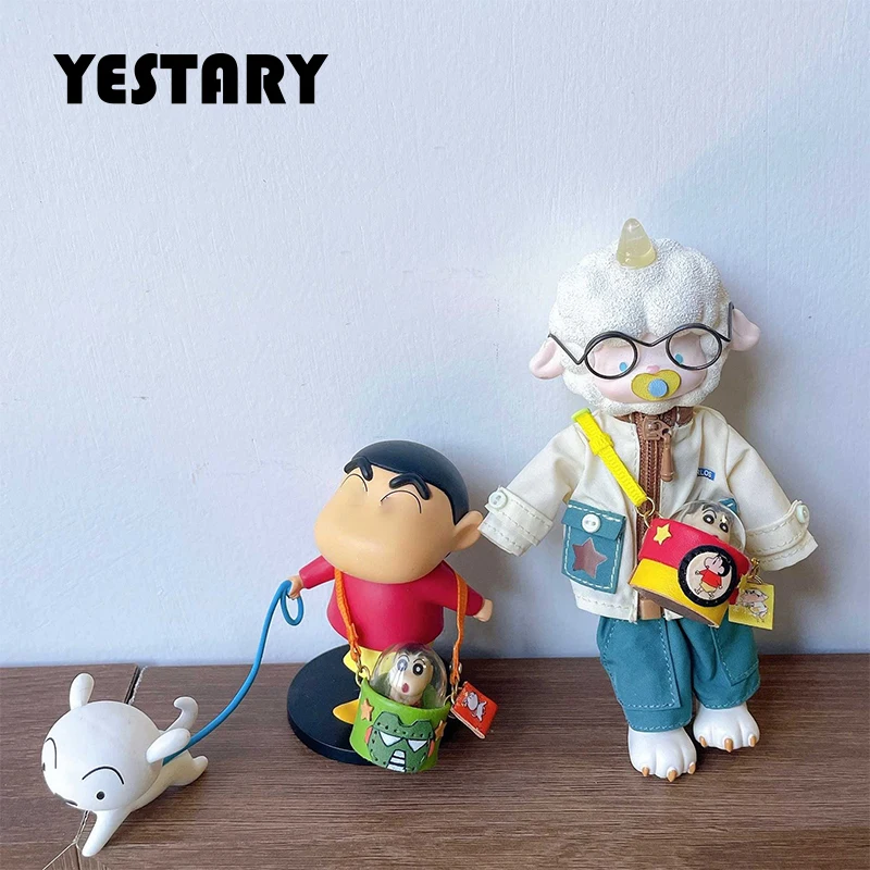 yestary-bjd人形、ob11、bjd人形アクセサリー用のミニバッグ、手作りのミニおもちゃ、バケットバッグ、ミニチュアアイテム、diy、1-12