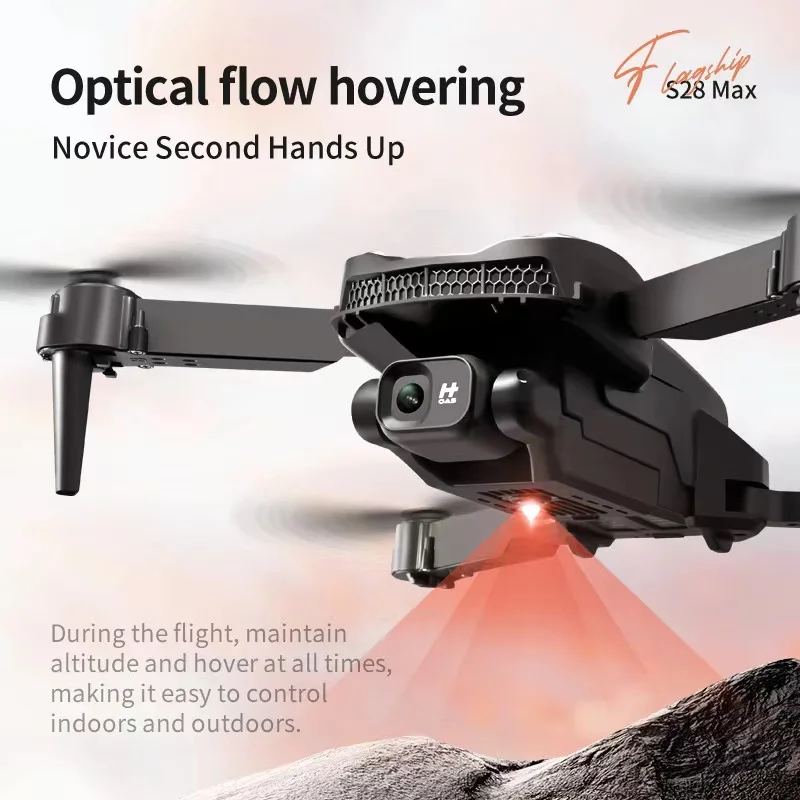 S28 Professional UAV 8K HD DronWifi FPV Aerial Photography Remote Control Quadrotor Obstacle Avoidance Aircraft Toy Gift