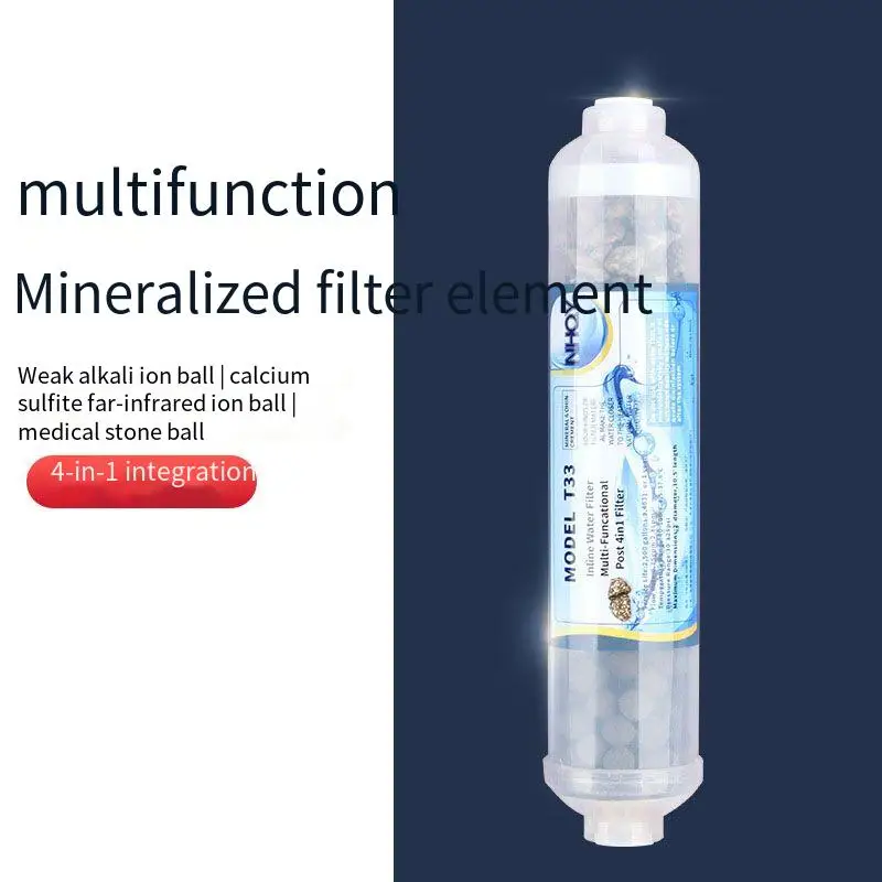 Mineraliserende Zwakke Alkalische Maifan Steen Meertraps Filterpatronen Mit Ver Infrarood Stralen Filter Ph/Calcium Met 2 Stuks Connector