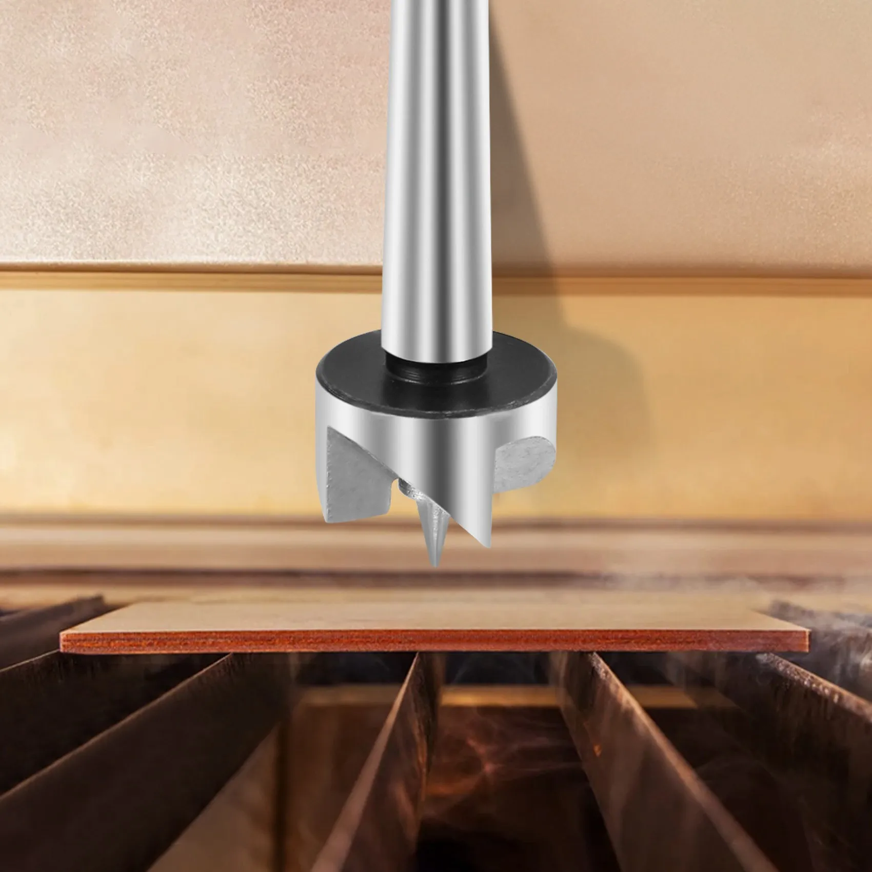 

Happy New- 4Pcs MT1 Wood Lathe Live Center And Drive Spur Cup MT1 Arbor With Wooden Case