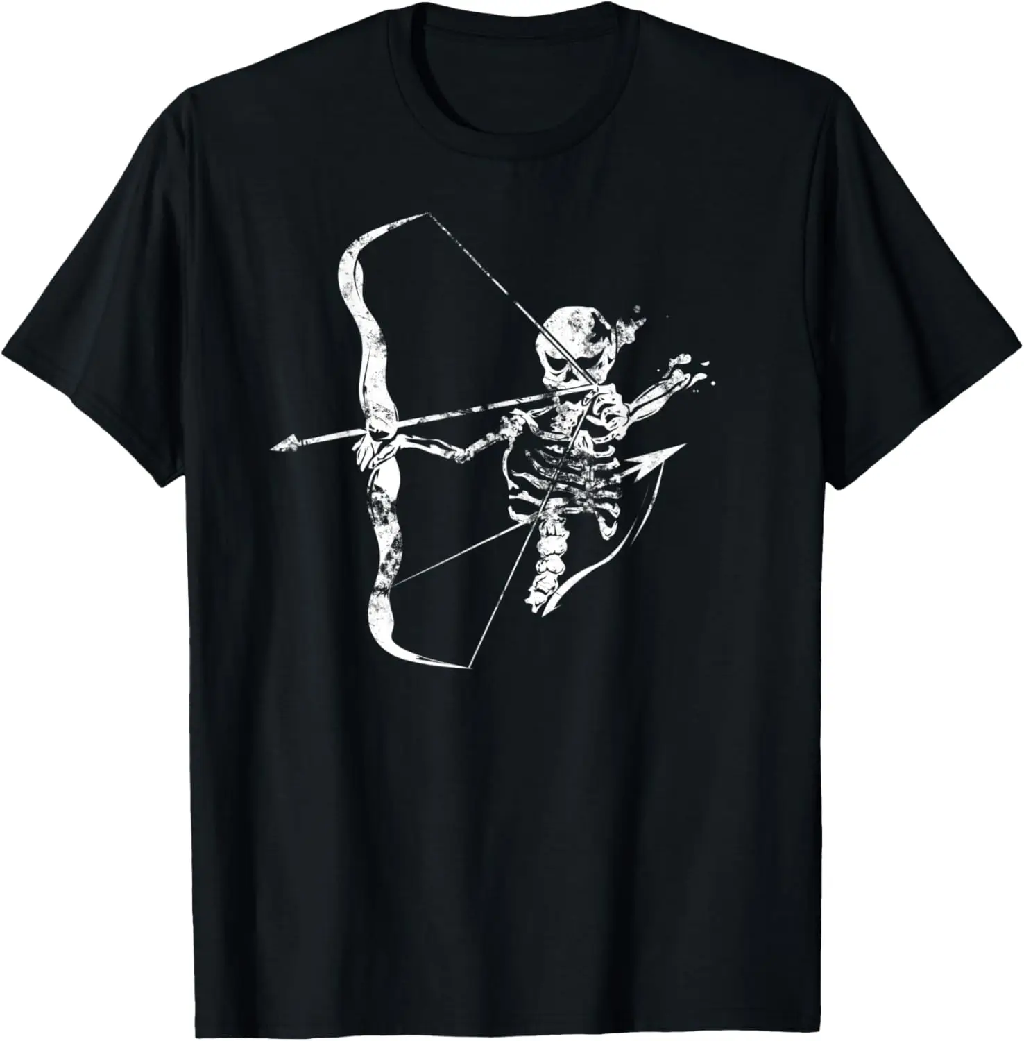 

Archery Skeleton Skull Bow Hunting Archer T-Shirt