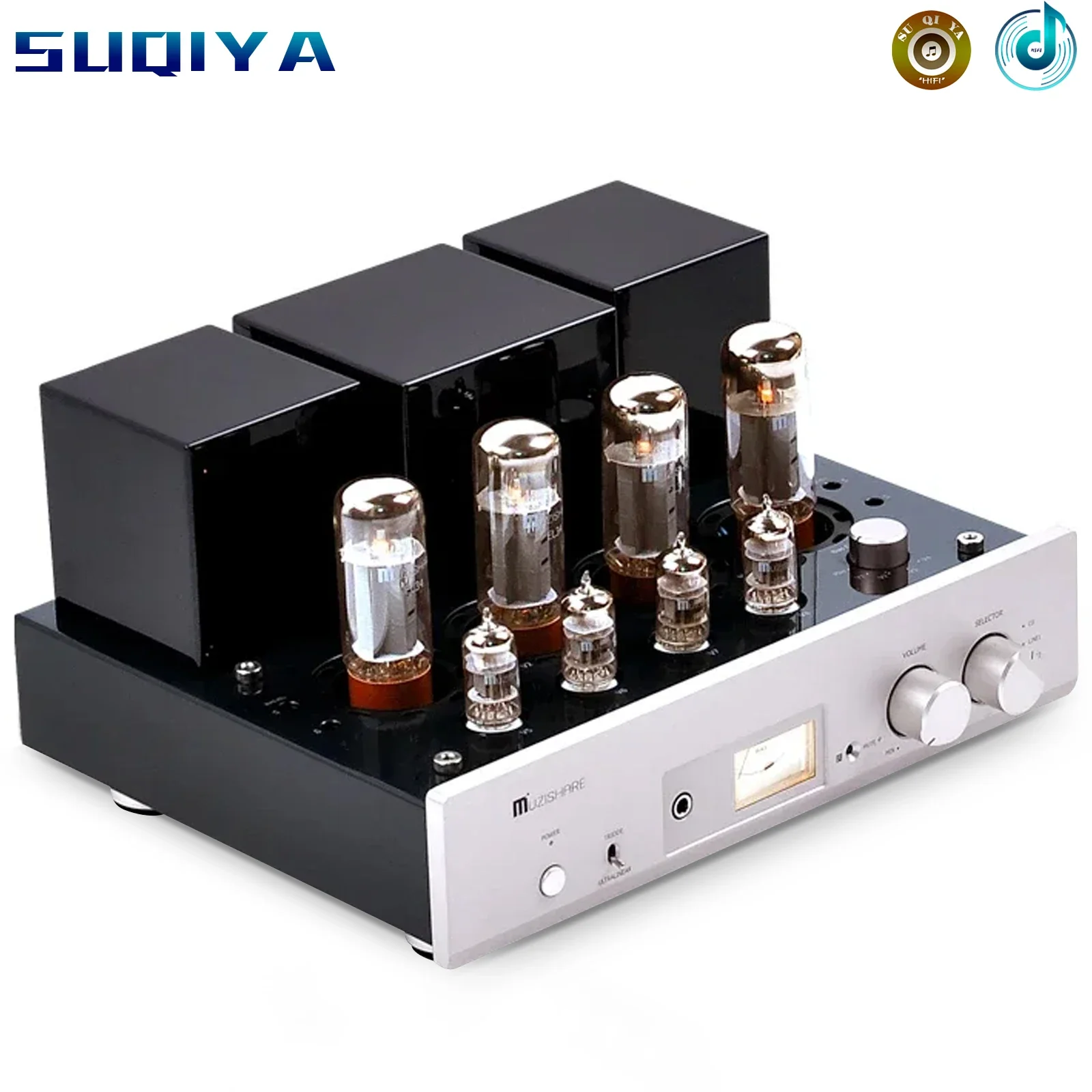 MUZISHARE X5 push-pull tube amplifier HIFI EXQUIS handmade scaffolding integrated lamp amp MZSX5