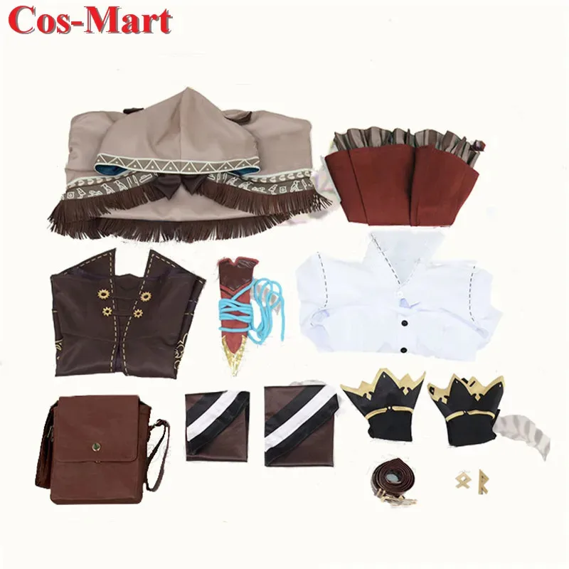 Cos-Mart Anime Vtuber Hololive EN Nanashi Mumei Costume Cosplay Splendido Dolce Uniforme Vestito Attività Gioco di Ruolo Del Partito Abbigliamento