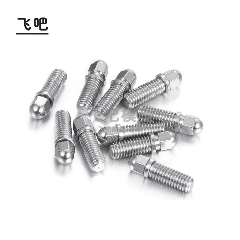 1.9 2.2 Stainless Steel Ball Round Head Screw Hub Screw for 1/10 RC Crawler Car RC4WD D110 CherokeeJeep Chevrolet G63 DIY