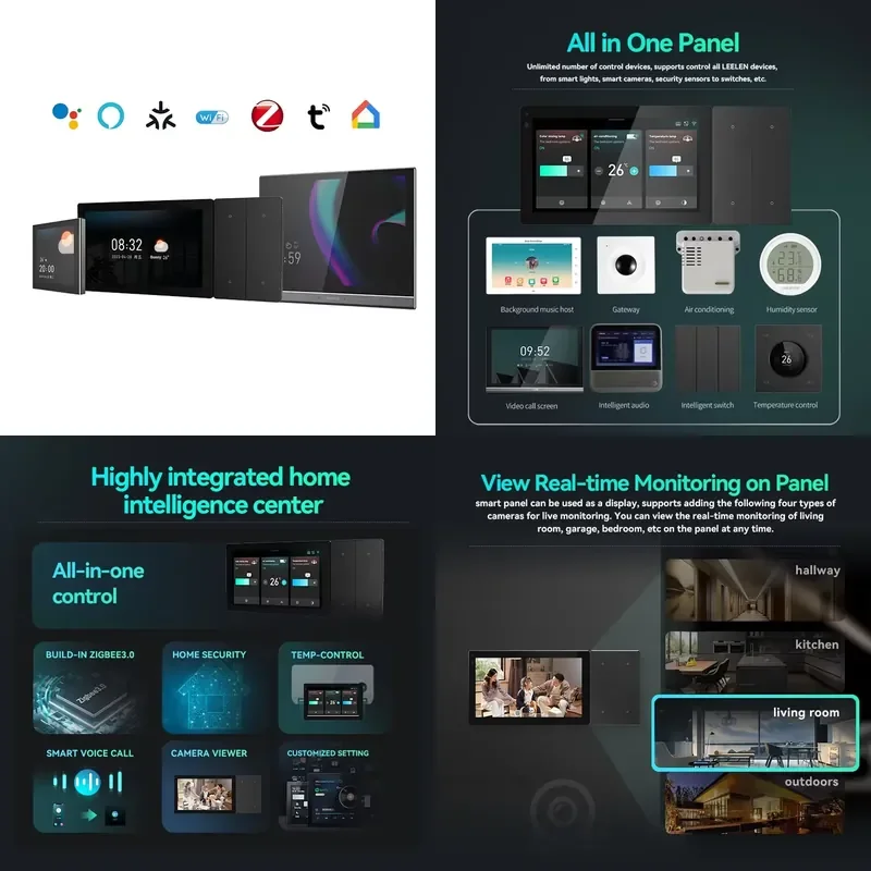 

【CHIMU HOME】 Smart Home Automation Control System for LEELEN Android WiFi Zigbee Smart Home Products