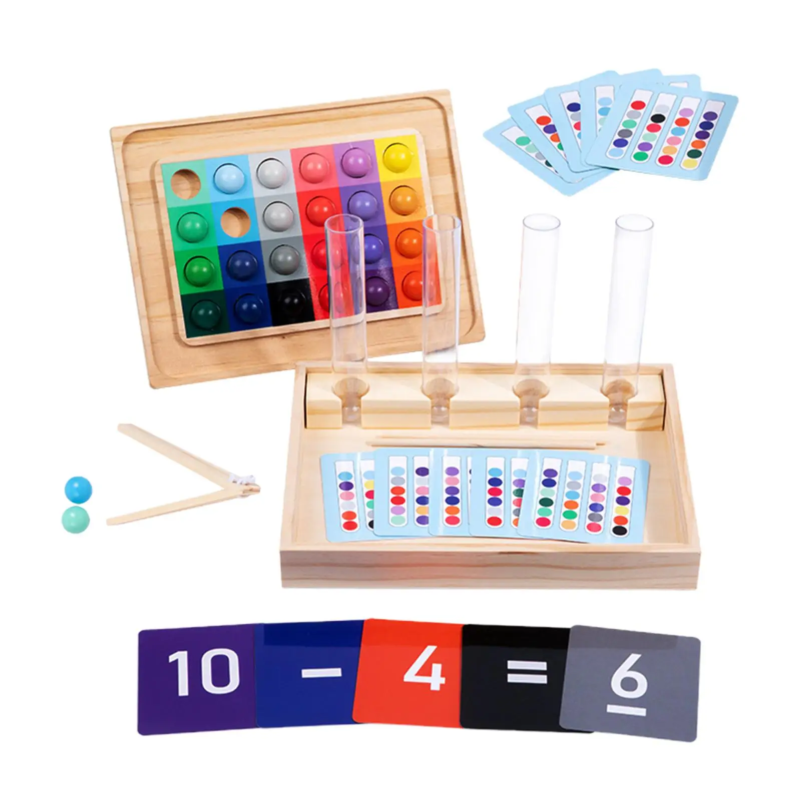 Clip Perlen Reagenzglas Spielzeug Vorschule lernen Spielzeug Regenbogen Clip Perle Puzzle frühe Bildung Spielzeug Farbe Sortier spiel für Kinder Geschenke