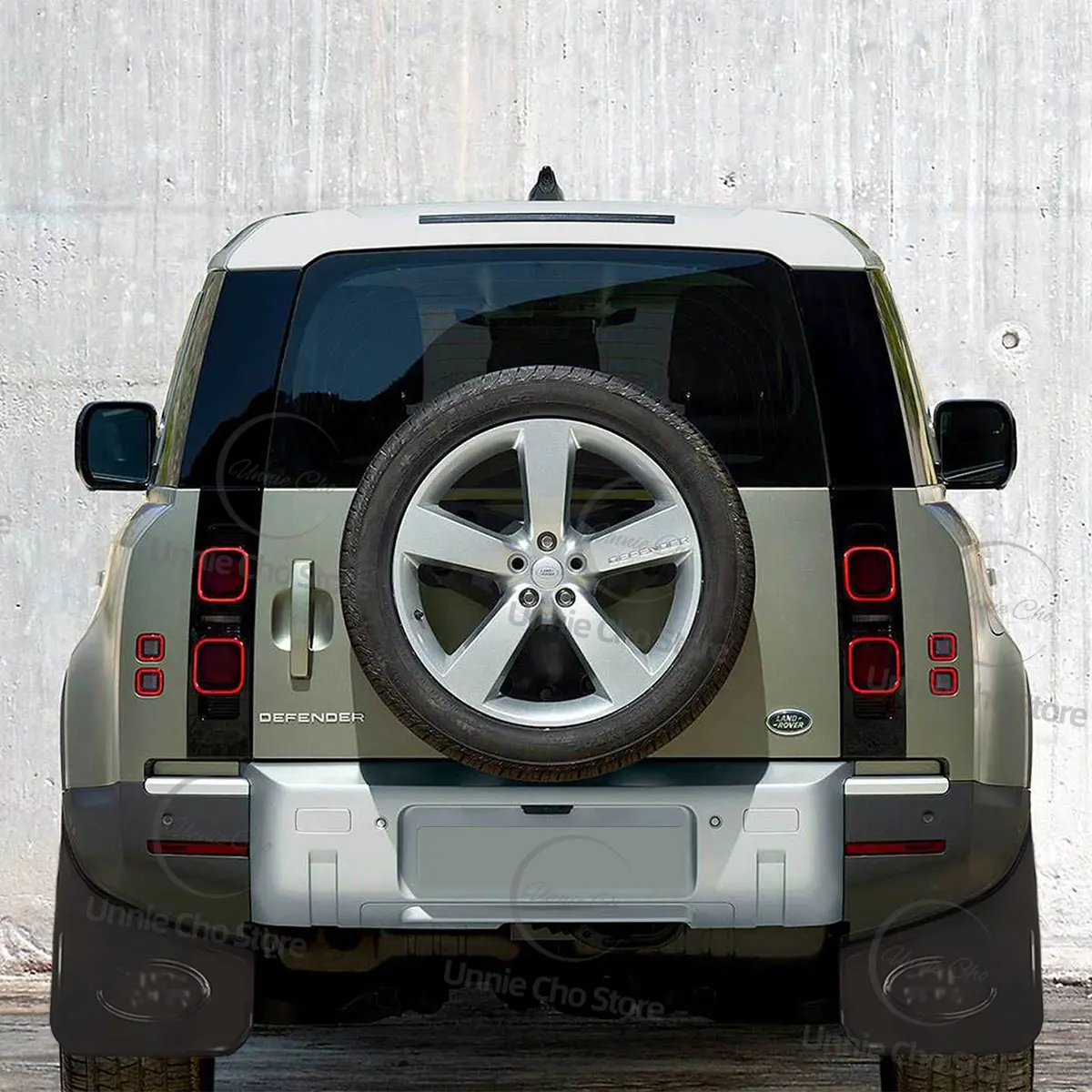 Für Land Rover Defender 90 110 L663 Kotflügel 2020-2025 Kein Stanzen Auto Kotflügel Spritzschutz Schmutzfänger Zubehör für Defender – Detail 7