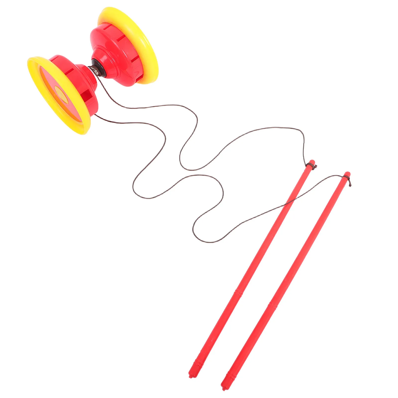 Triple Bearing Diabolo Chinese Yoyo with Protective Edges Smooth Spin Precision Bearings Lightweight Portable for