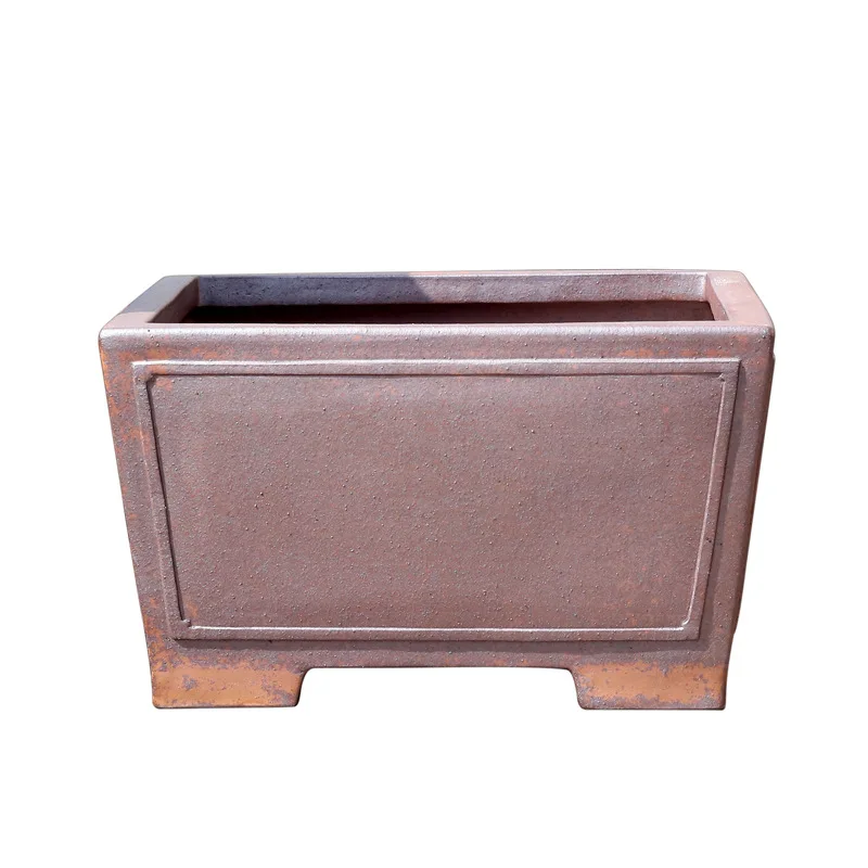 

Purple sand flower pot extra large bonsai pot above 50cm, outdoor garden flowers and green plants potted plants