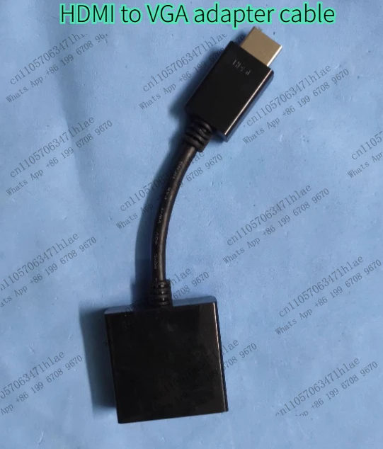 HDMI to VGA adapter cable, fully functional, tested OK
