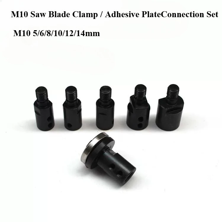M10 5/6/8/10/12/14mm Saw Blade Adapter Grinding Polishing Motor Shaft Adapter Connecting Rod Sleeve Coupler Drill Accessories