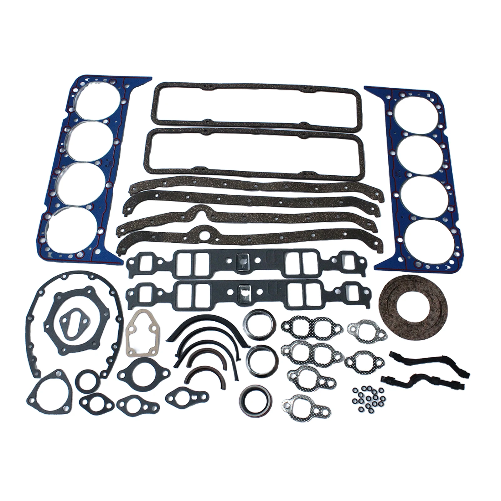 Car Engine Pro Overhaul Gaskets Kit for SBC 283 302 327 V8 Engines 1957-1979