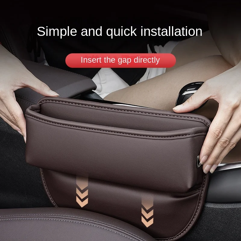 For Jeep Renegade BU Compass MP M6 2016 2017 2018 2019 2020 2021 2022 Car Seat Crevice Storage Box Multifunctional Organizer Bag