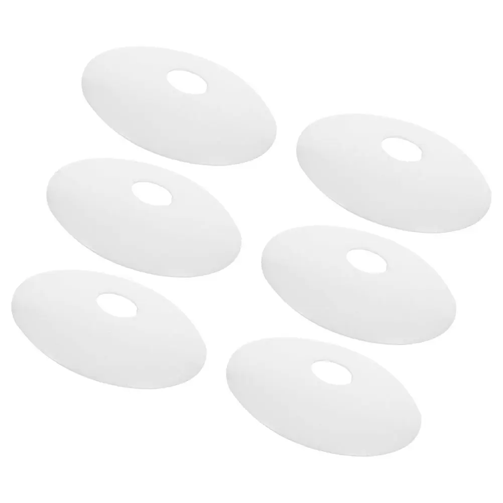 

6Pcs Sturdy Metal Light Fixture Canopy Plate Round Ceiling Cover Base for Chandeliers Wall Lamps Table Lamps Vintage Modern