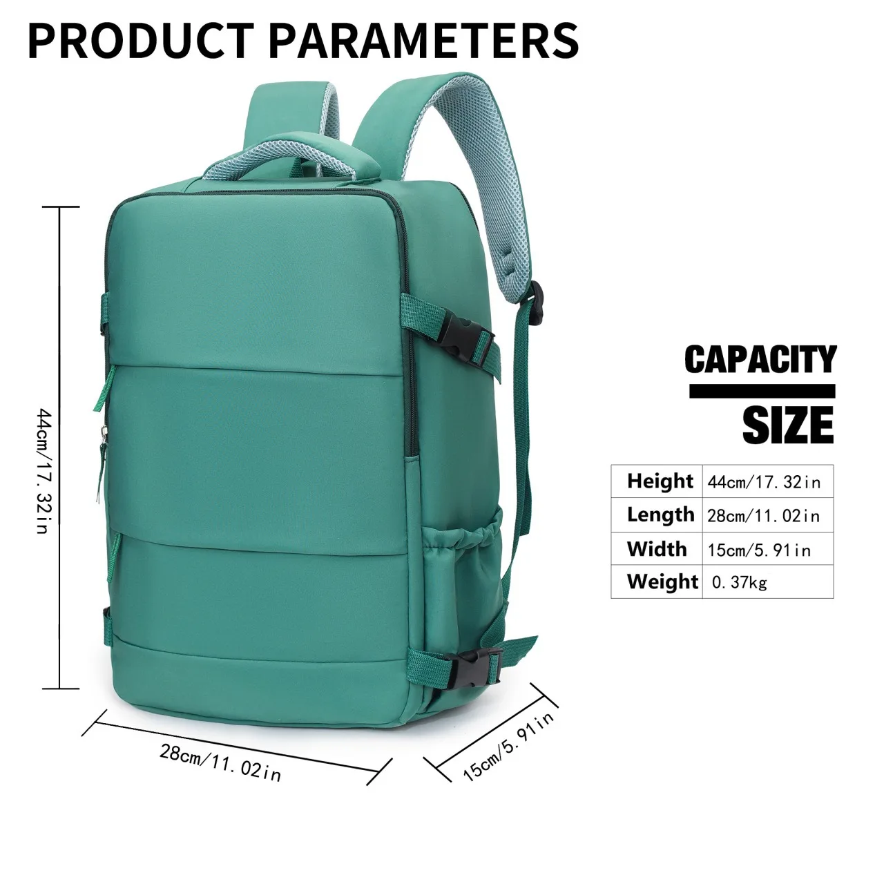 

Unisex Multi-functional Backpack | Large Capacity Lightweight Design | Student Travel Hiking Daily Commuter Luggage