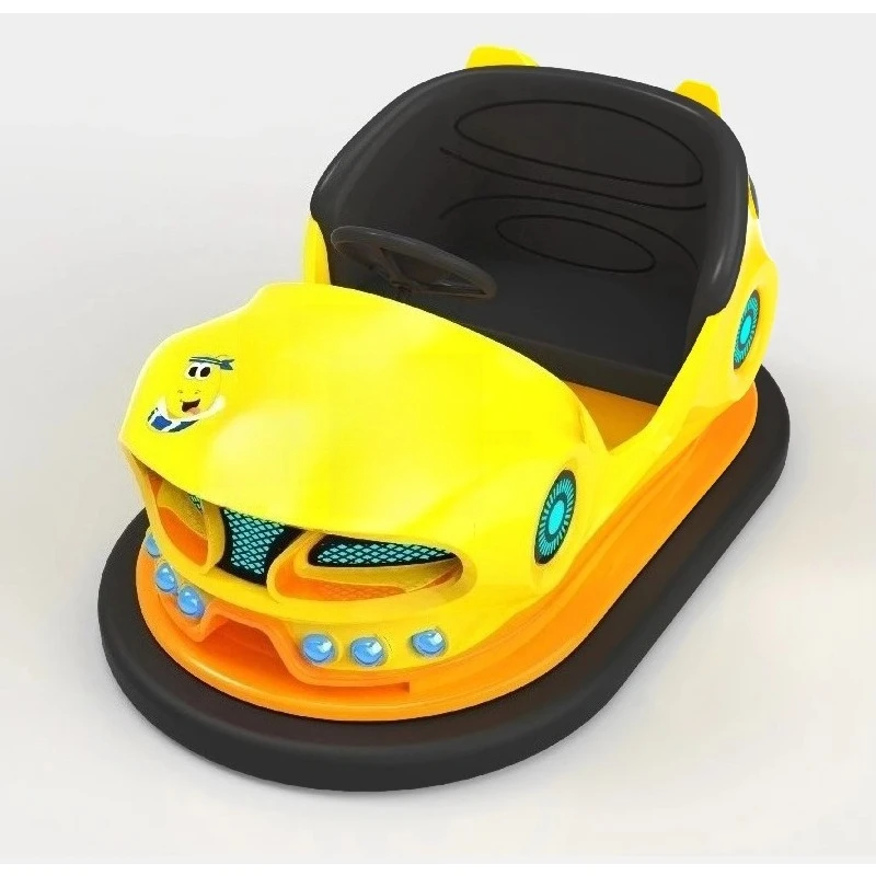 Electric Bumper Cars for Kids & Adults-Outdoor/Indoor Amusement Park Ride Equipment Fiberglass Construction